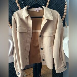 philosophy suede jacket